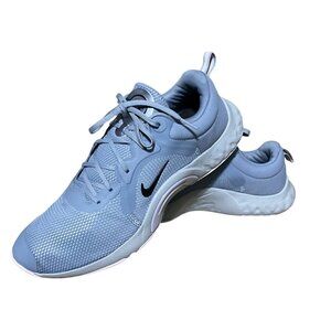 Nike Renew In-Season TR 11 Womens Training Shoes Light Blue Mesh Size 11.5
